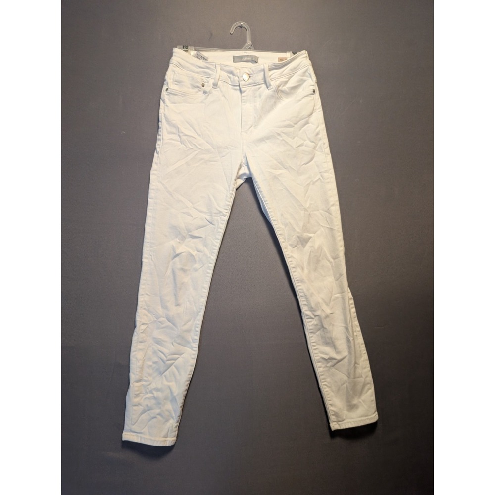 Mavi Tess High Rise Skinny Jeans Womens 27x27 White Denim Cotton Casual